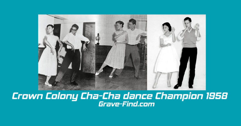 Crown Colony Cha-Cha dance Champion 1958