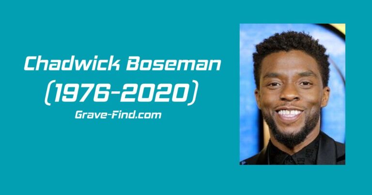 Chadwick Boseman (1976-2020) American Actor
