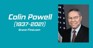 Colin Powell (1937-2021) American Statesman find a grave