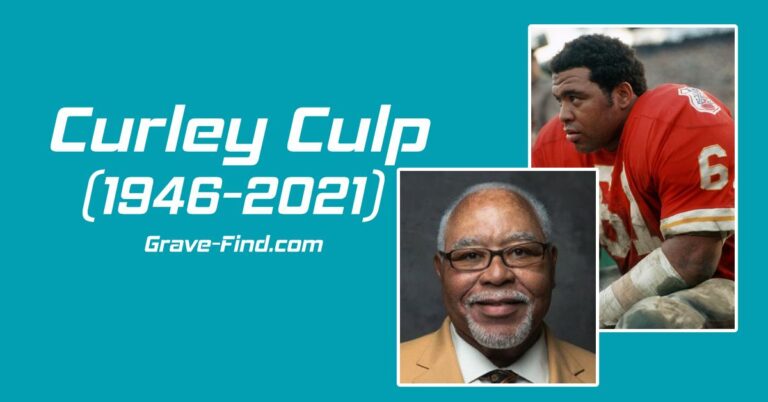 Curley Culp (1946-2021) American Football Player