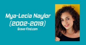 Mya-Lecia Naylor (2002-2019) English Actress