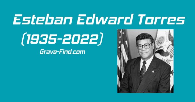 Esteban Edward Torres American Politician (1930-2022)