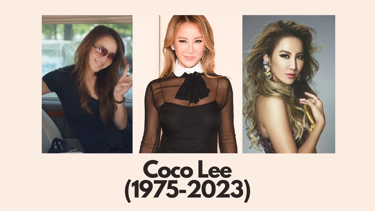 Coco Lee (1975-2023) Hong Kong Singer and Actress
