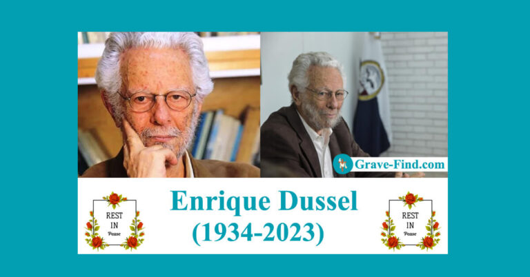 Enrique Dussel (1934-2023) Philosopher and Historian