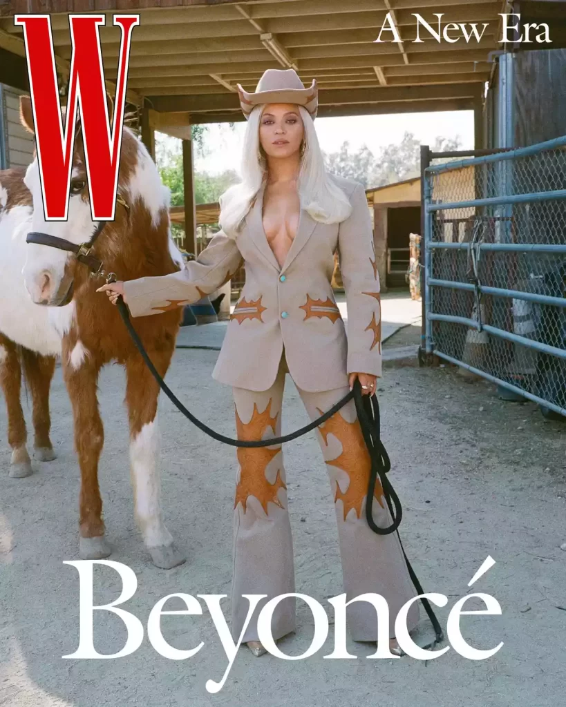 Beyoncé Wears Cowboy Gear on W Magazine Cover