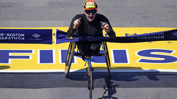 Eden Rainbow-Cooper Claims Victory in Boston Marathon Women's Wheelchair Race
