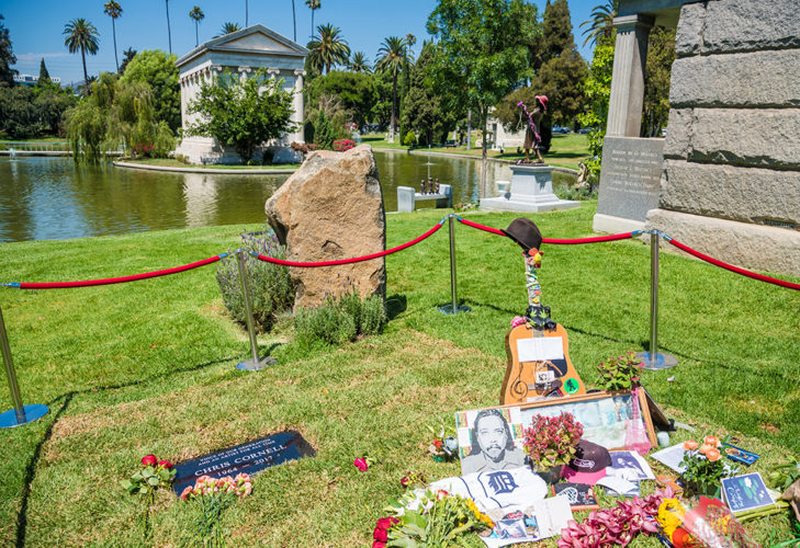 Judy Garland grave at Hollywood Forever Cemetery