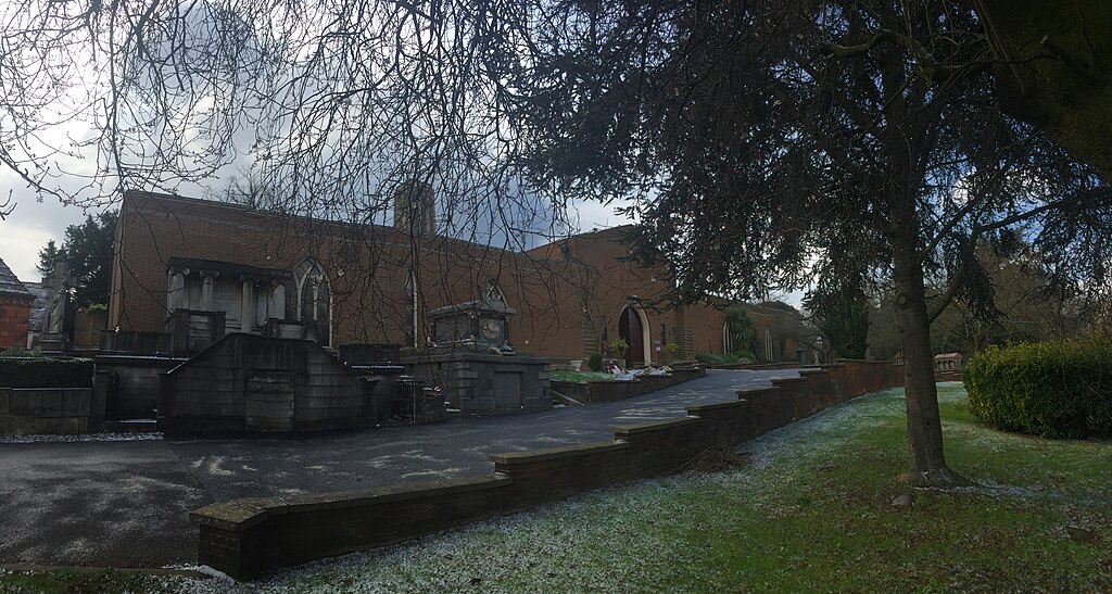 West Norwood Cemetery in London with Gothic tombs and listed monuments